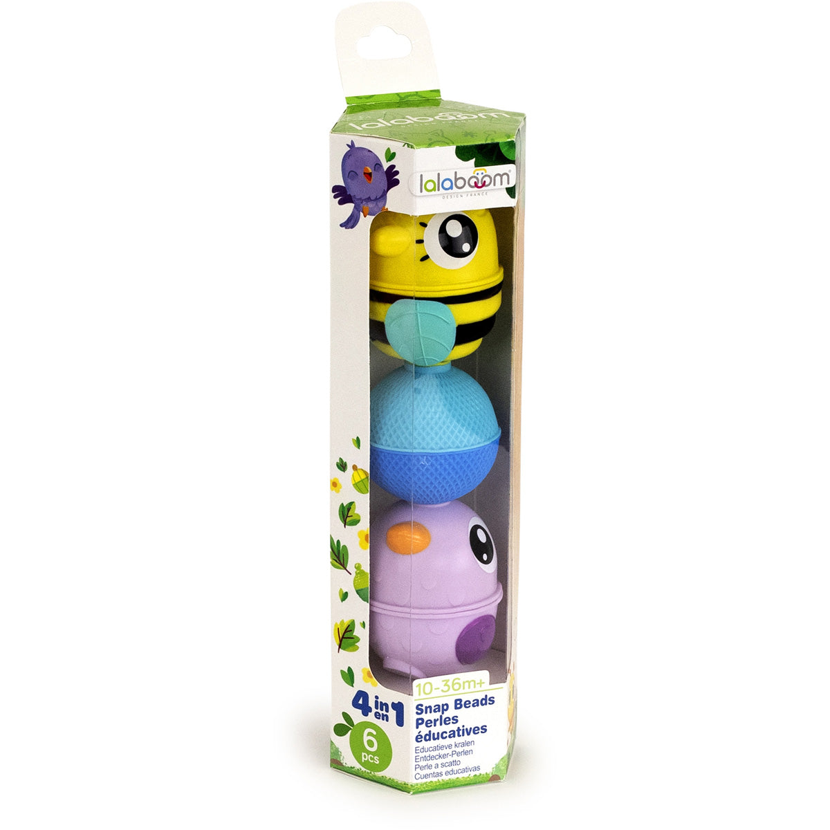 Lalaboom-Set dieren 6 st. Bij en Vogel