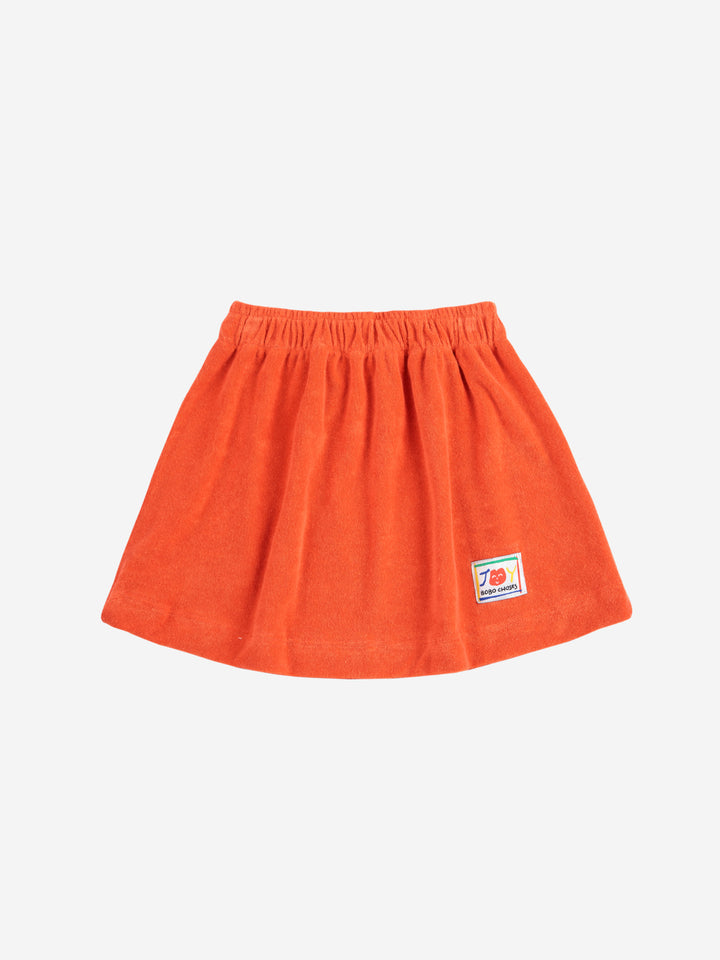 Bobo Choses - Smiling terry cloth skirt