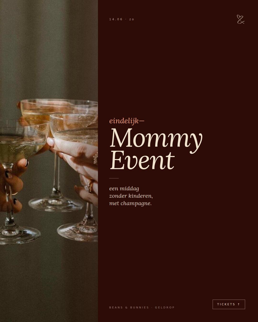 Ticket - Mommy Event 14 juni 2026