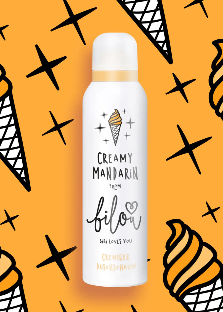 Bilou Showerfoam - Creamy Mandarin