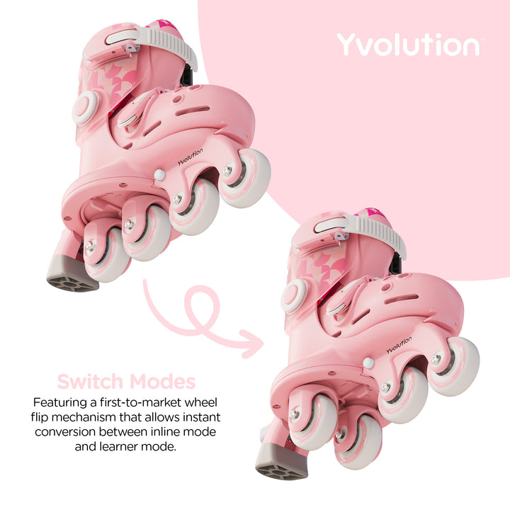 Yvolution Twista Skates - Verstelbare skeelers