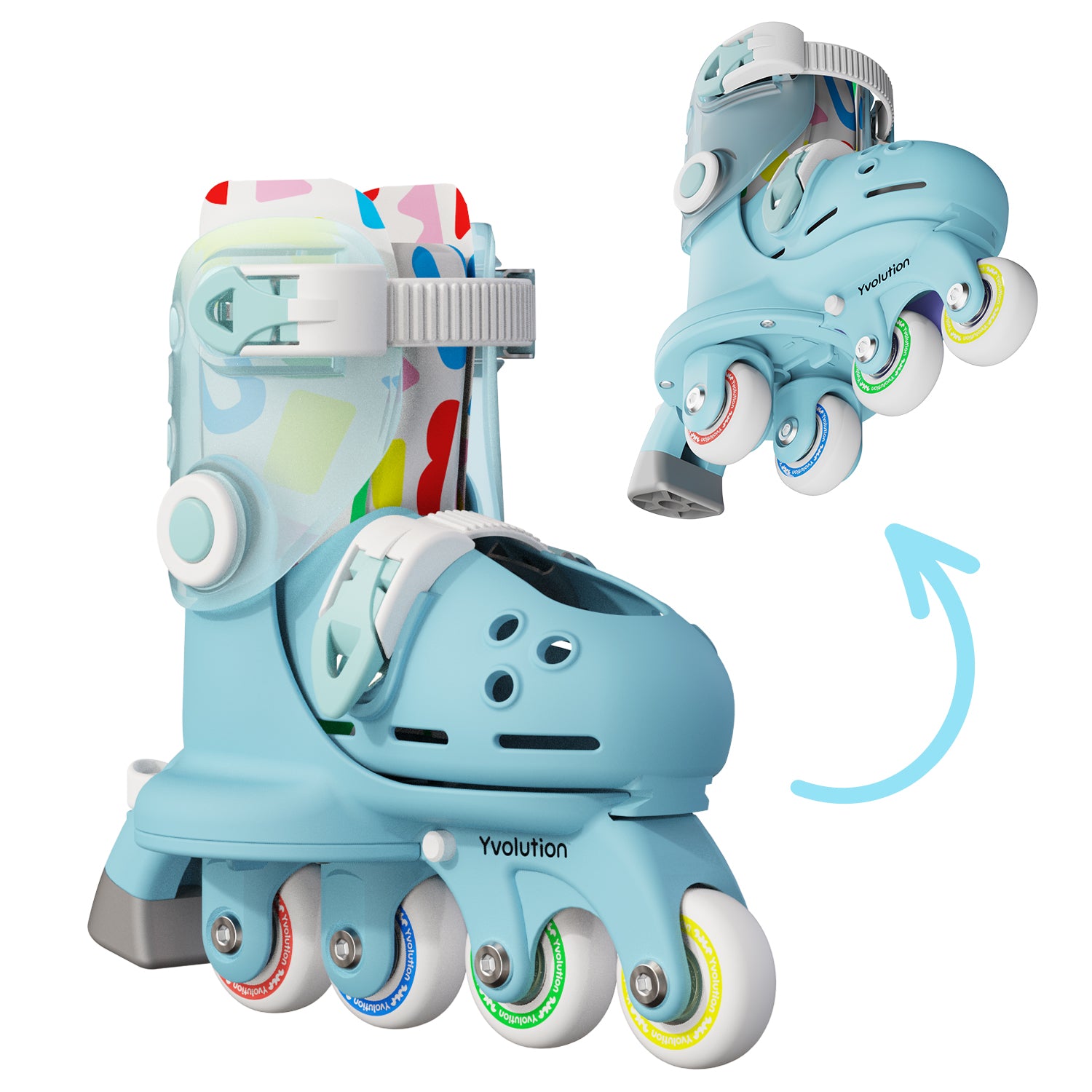 Yvolution - Twista Skates - Verstelbare skeelers