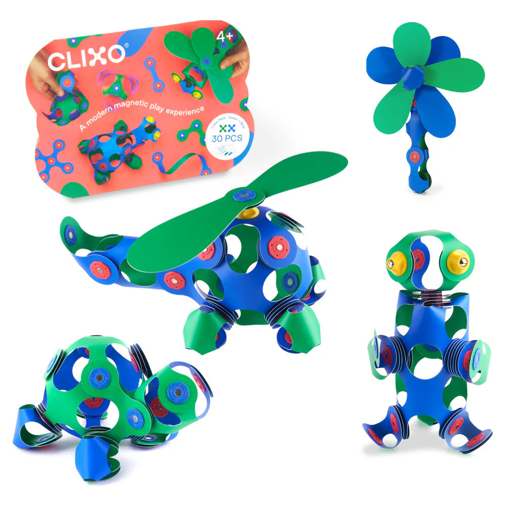 Clixo | Crew Pack - Blue/Green