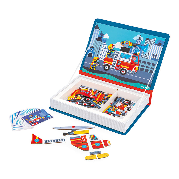 Janod Magnetibook - Brandweer