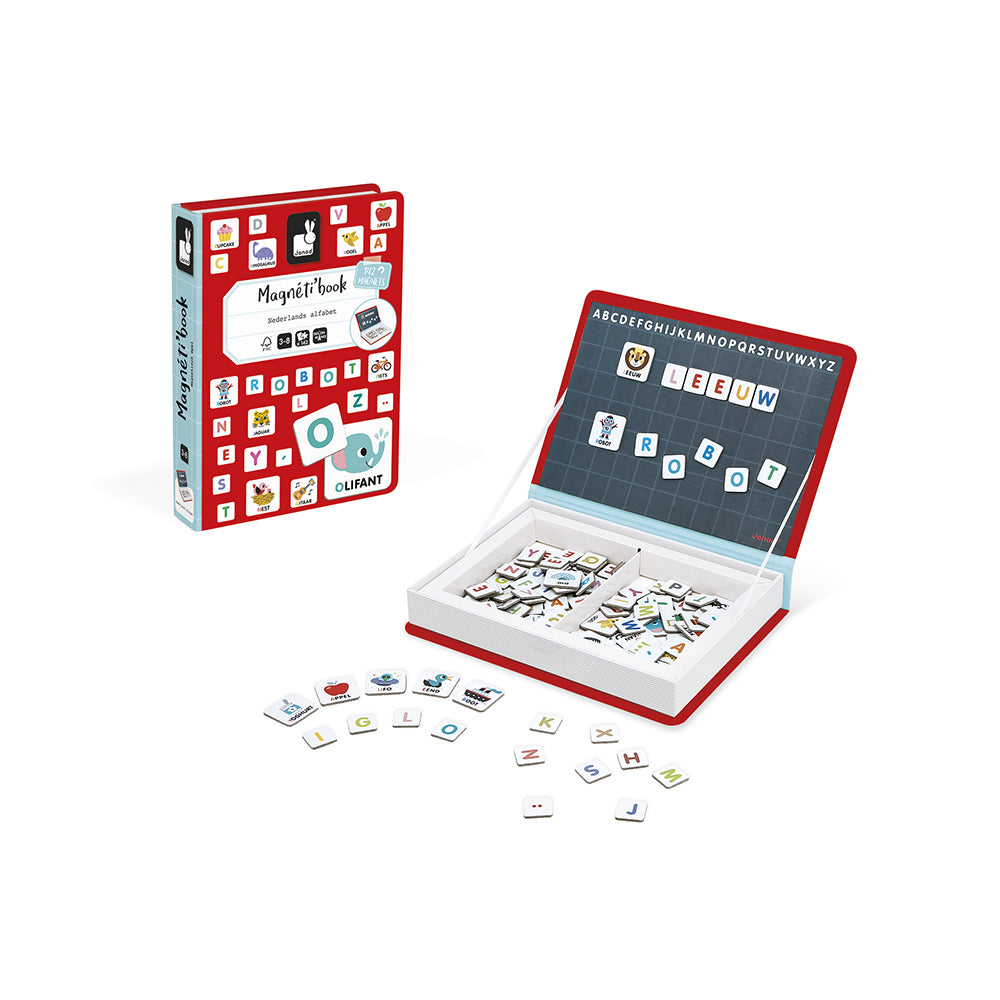 Janod Magnetibook - Alfabet Nederlandstalig!