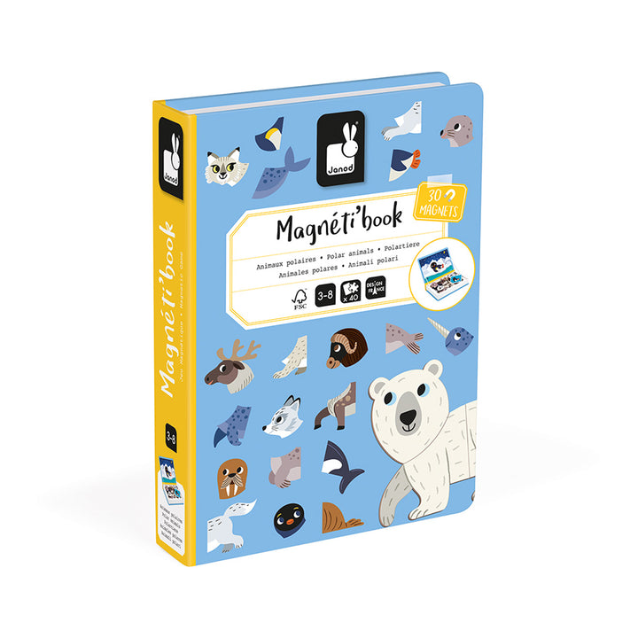 Janod Magnetibook - Polar Animals