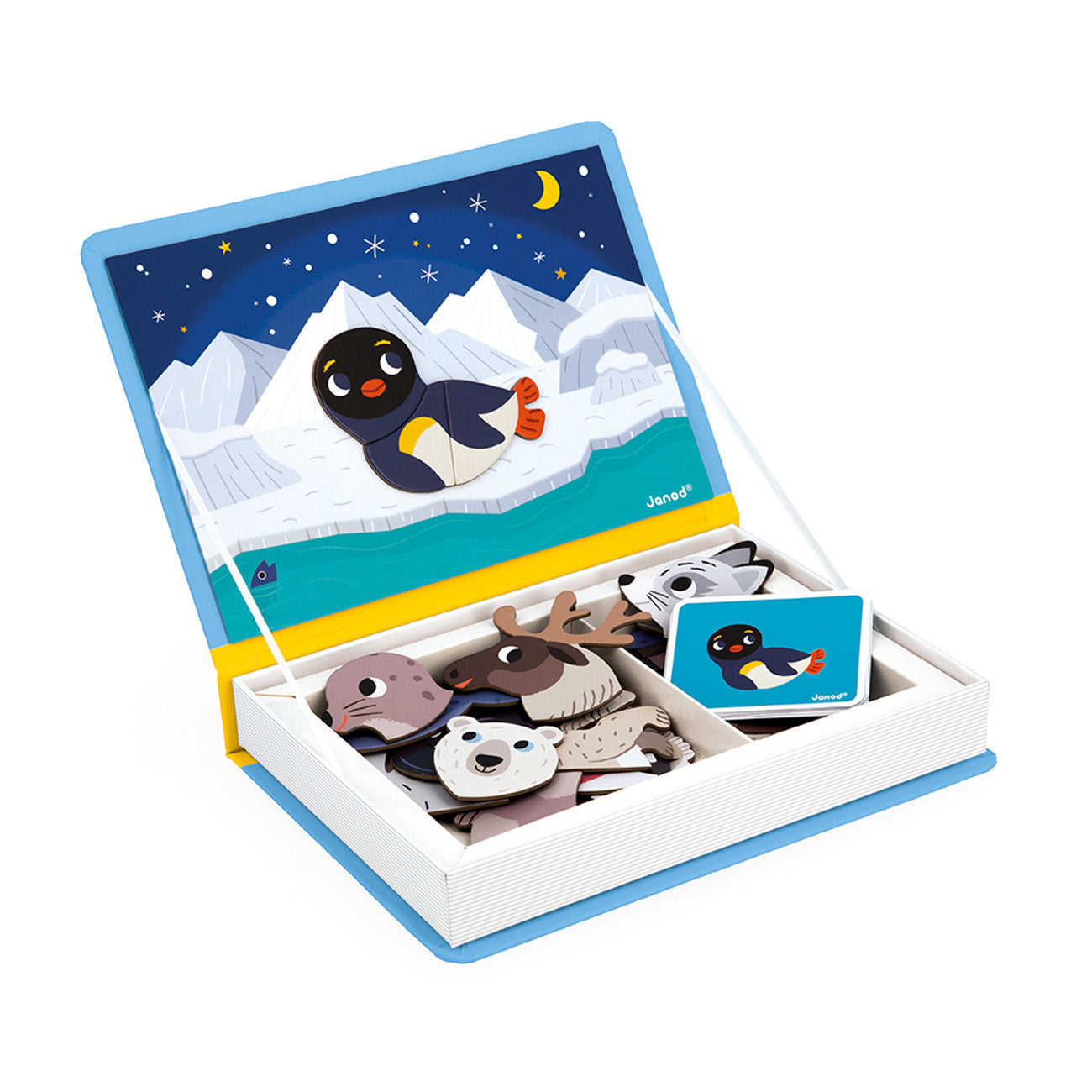 Janod Magnetibook - Polar Animals