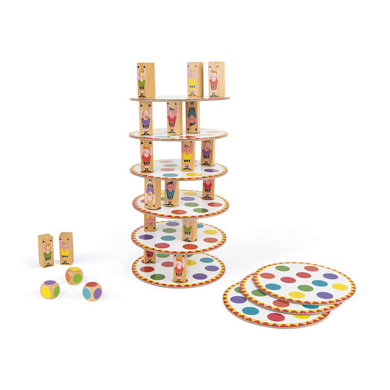 Janod spel - Acrobaten toren
