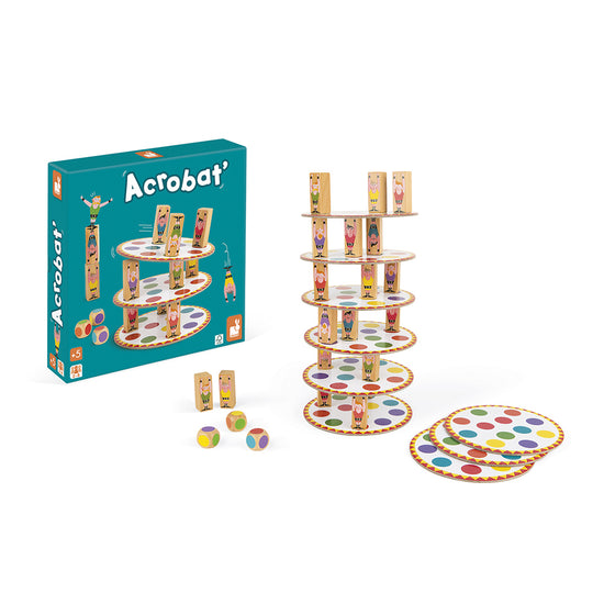 Janod spel - Acrobaten toren