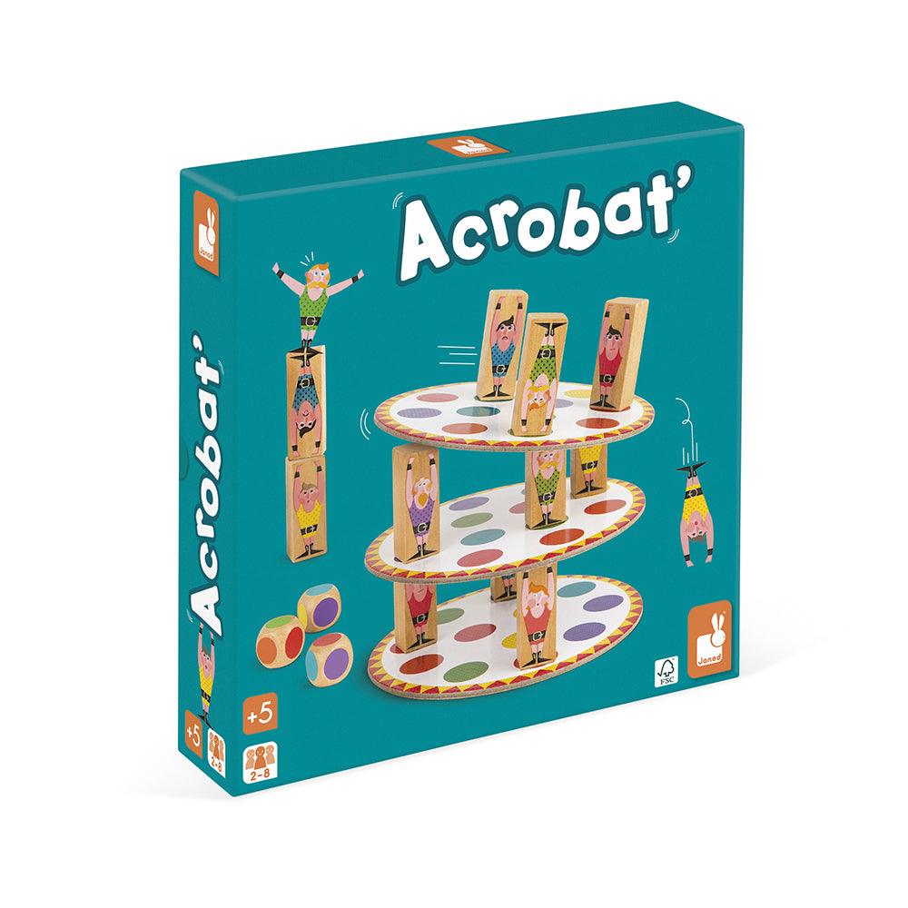 Janod spel - Acrobaten toren