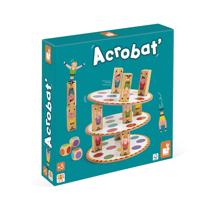 Janod spel - Acrobaten toren