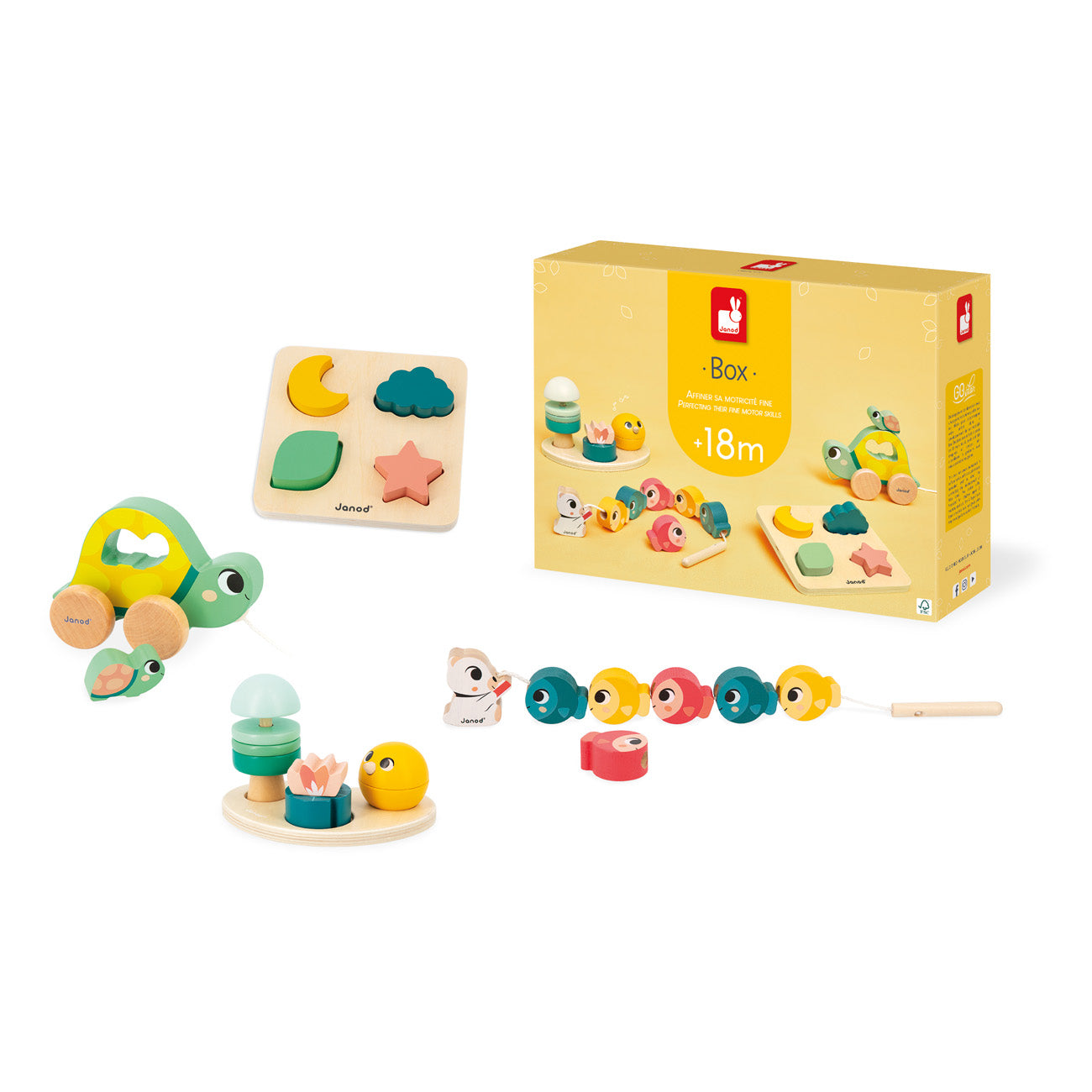 Janod-Box 18 maanden
