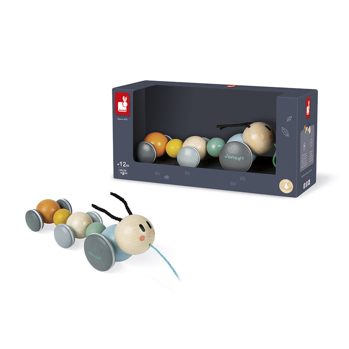 Janod - Trekfiguur Rups