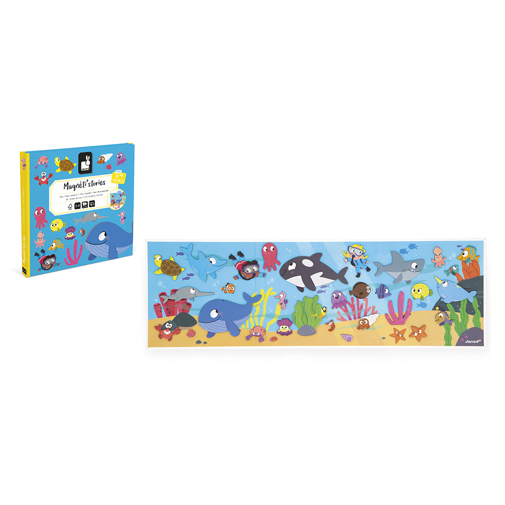 Janod Magneti Stories - Zeedieren