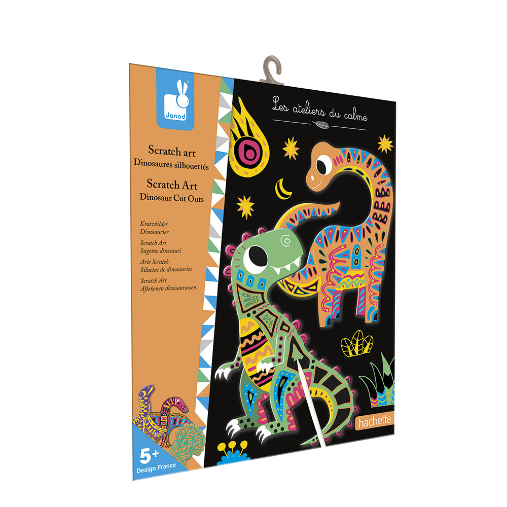 Janod Atelier-Scratch art Dino