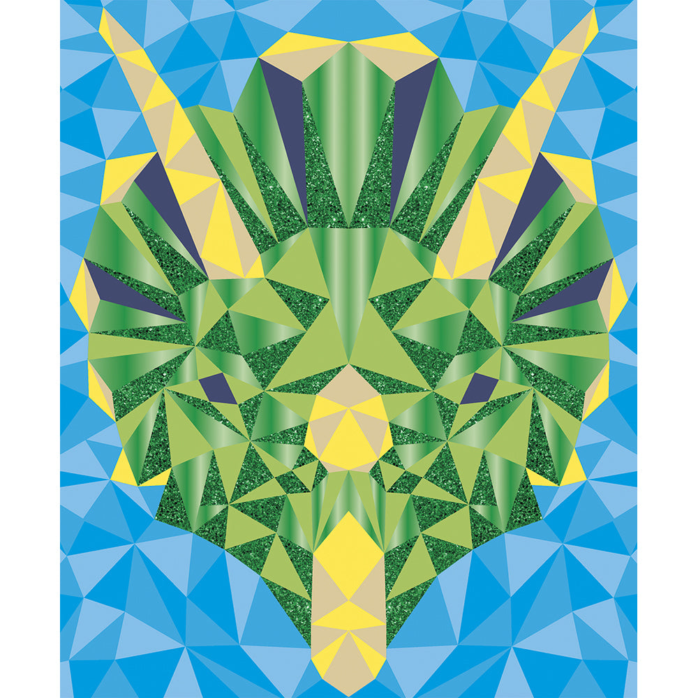Janod Atelier-Mysterix Mozaiek Foamstickers dino