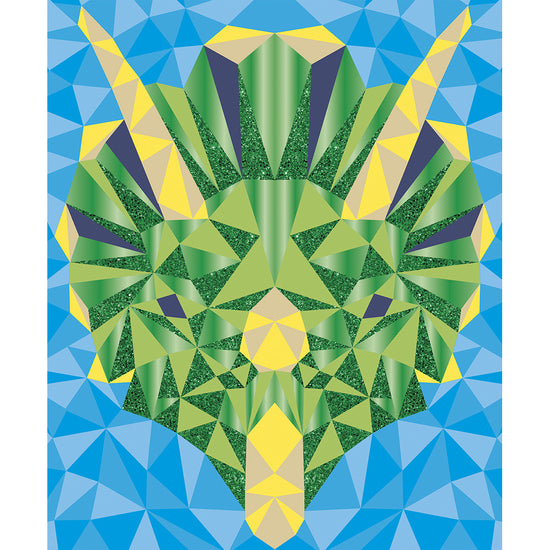 Janod Atelier-Mysterix Mozaiek Foamstickers dino