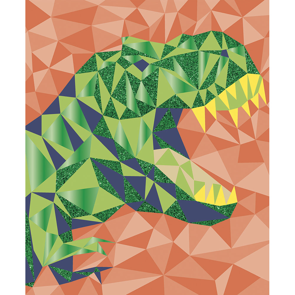 Janod Atelier-Mysterix Mozaiek Foamstickers dino