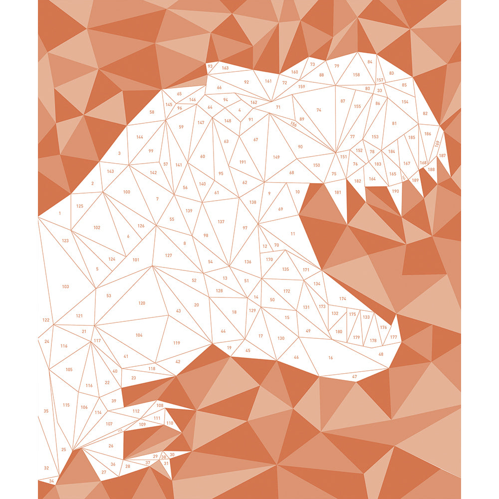 Janod Atelier-Mysterix Mozaiek Foamstickers dino
