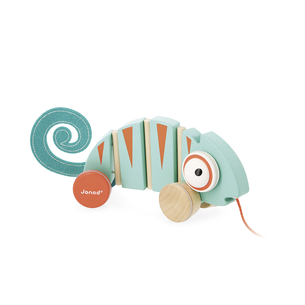 Janod - Trekfiguur Kameleon