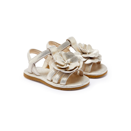 Jiles Fields Sandals | Shimmer Buttercup