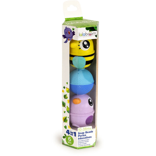 Lalaboom-Set dieren 6 st. Bij en Vogel