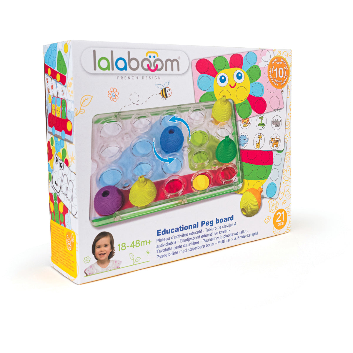 Lalaboom - Activiteitenbord 21 pcs