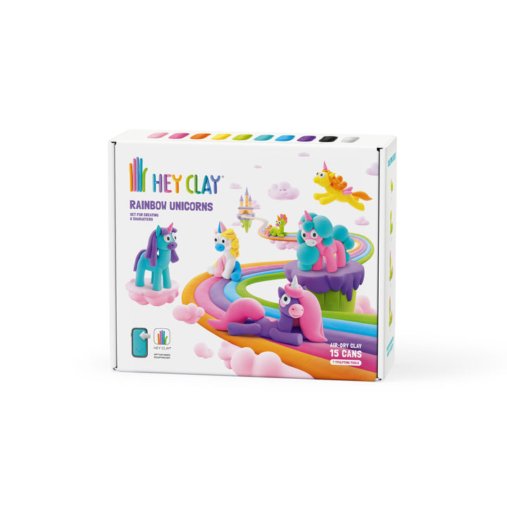Hey Clay-Rainbow Unicorns