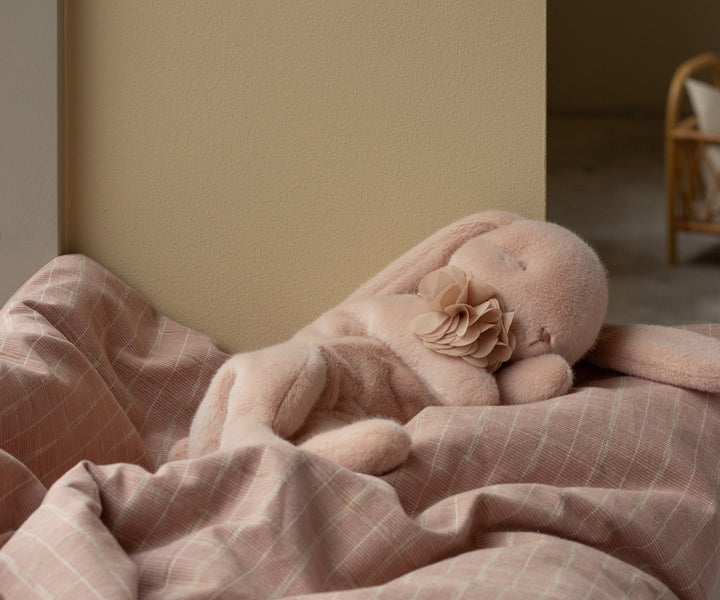 Sleeping bunny plush