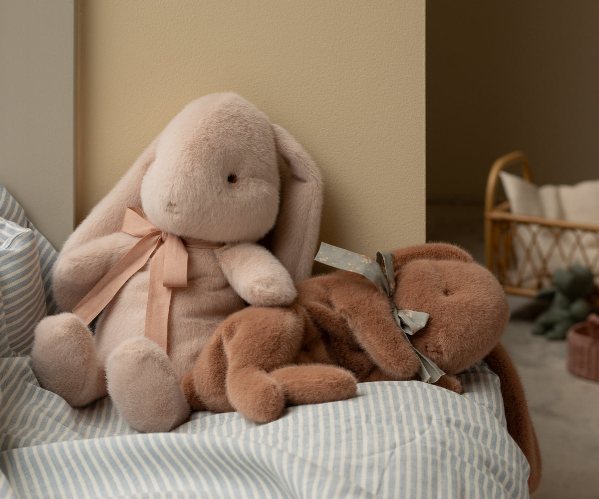 Sleeping bunny plush
