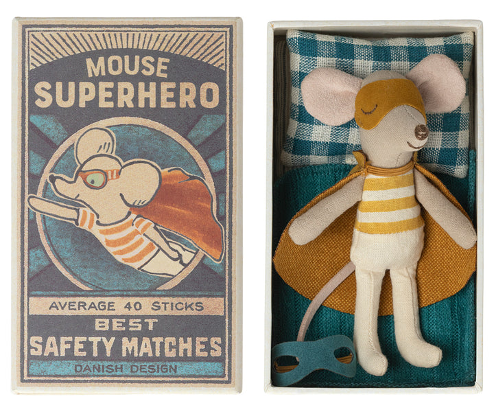 Super hero mouse, Little brother in matchbox