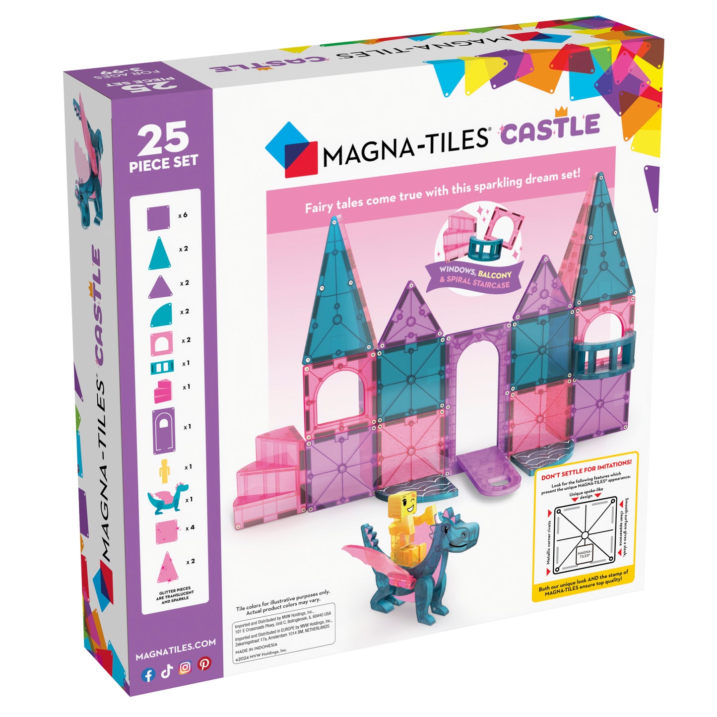 Magna Tiles Castle