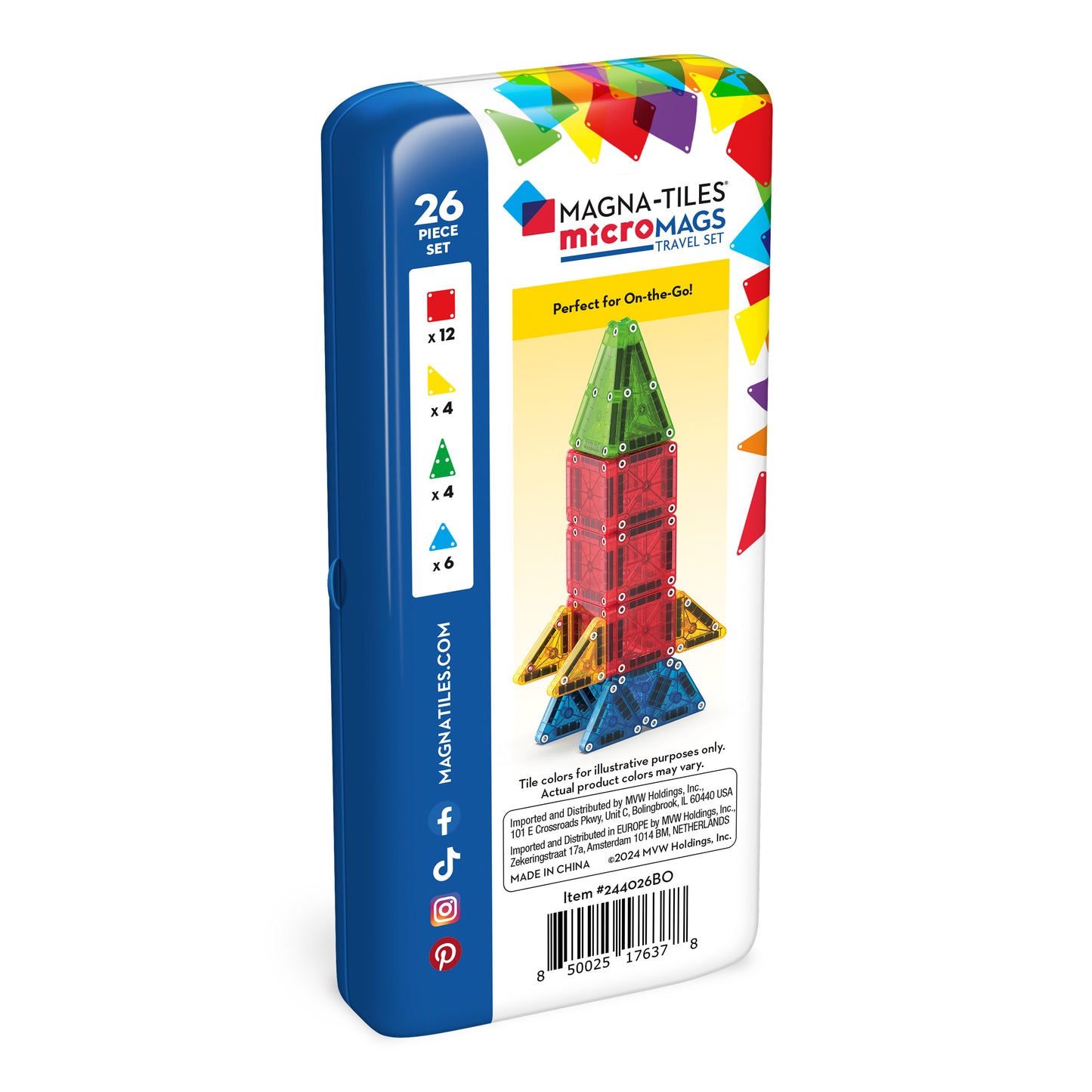 Magna Tiles - Travel set micromags