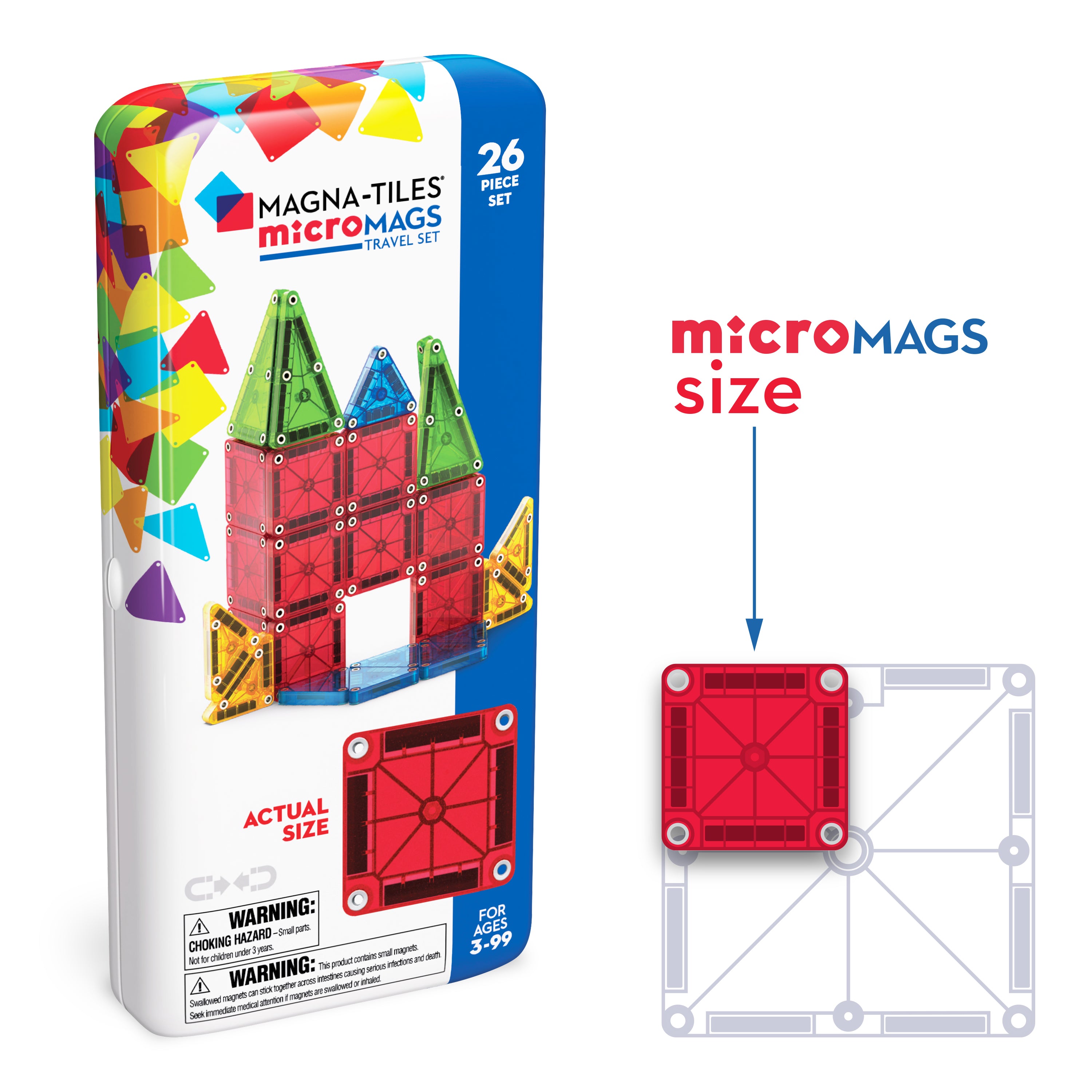 Magna Tiles - Travel set micromags