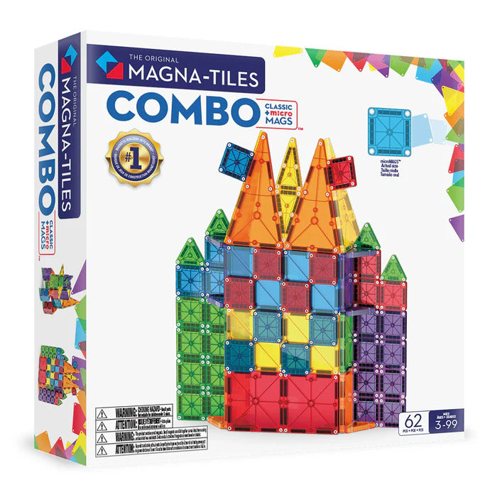 Magna-Tiles - Combo 62 pcs set