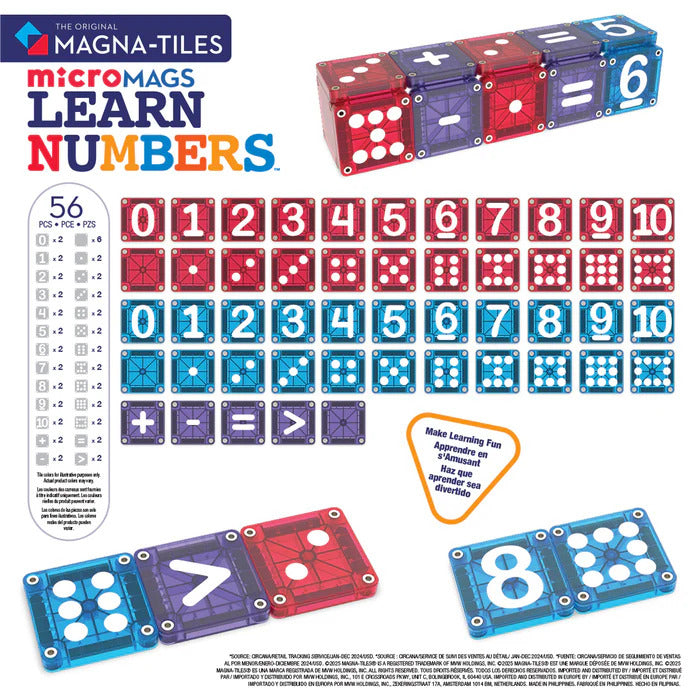 Magna Tiles - Learn Numbers