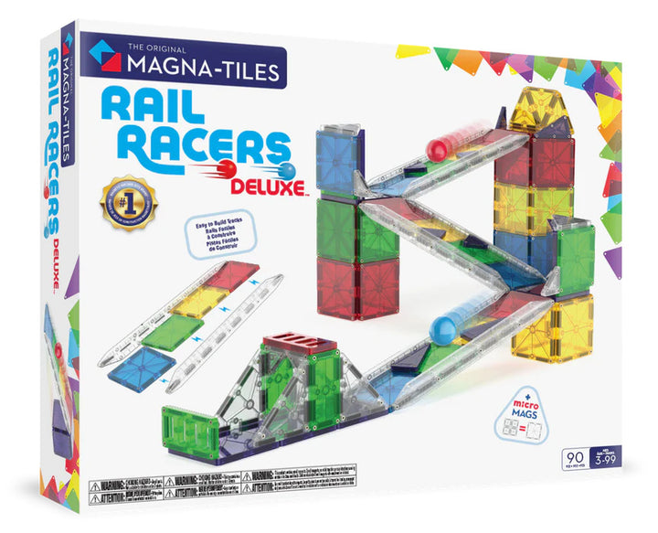 Magna Tiles - Rail Racers 90 pcs