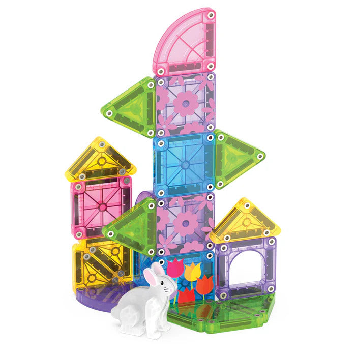 Magna-Tiles Travel - Spring Garden 24 pcs