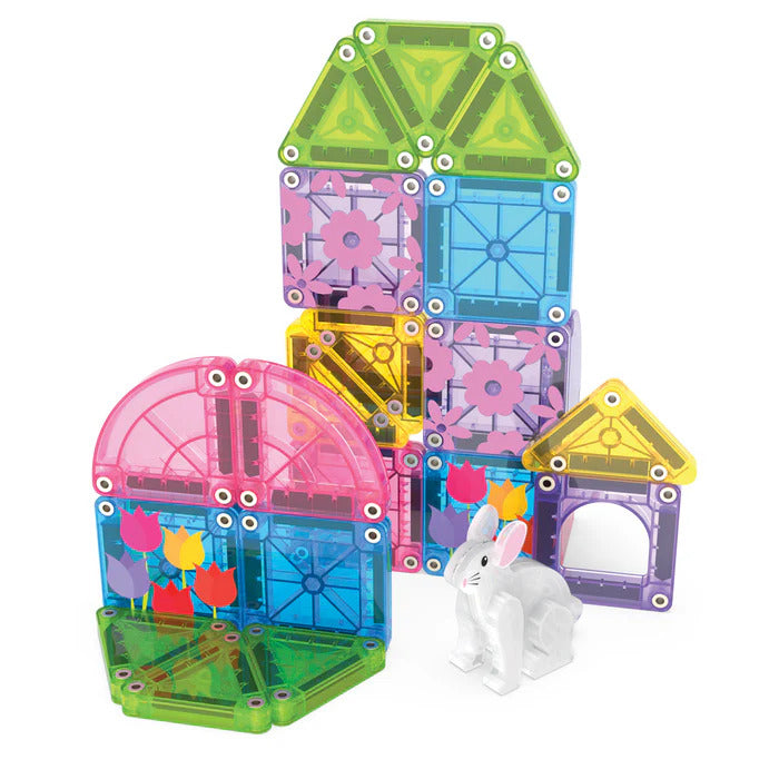 Magna-Tiles Travel - Spring Garden 24 pcs