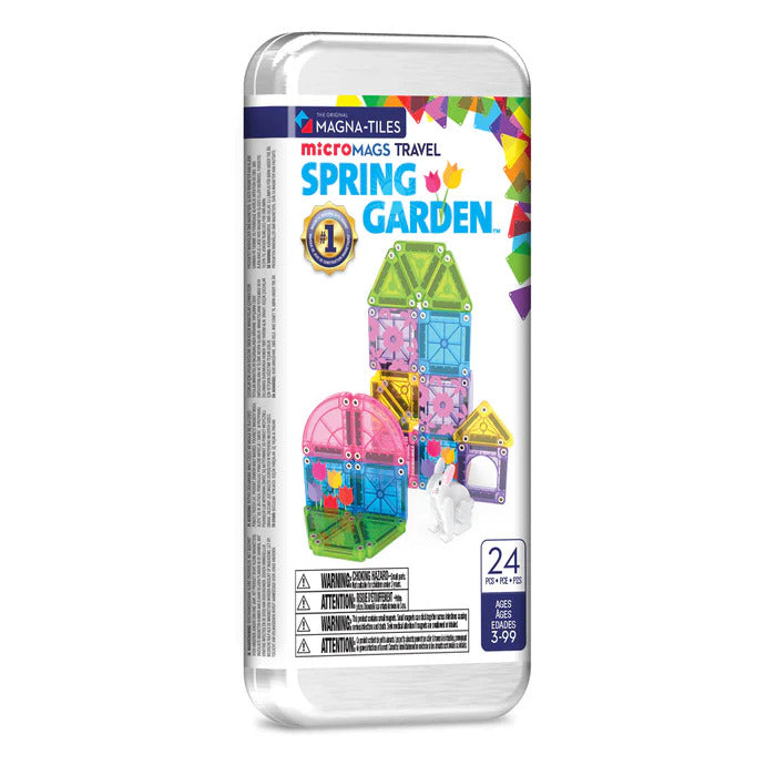 Magna-Tiles Travel - Spring Garden 24 pcs