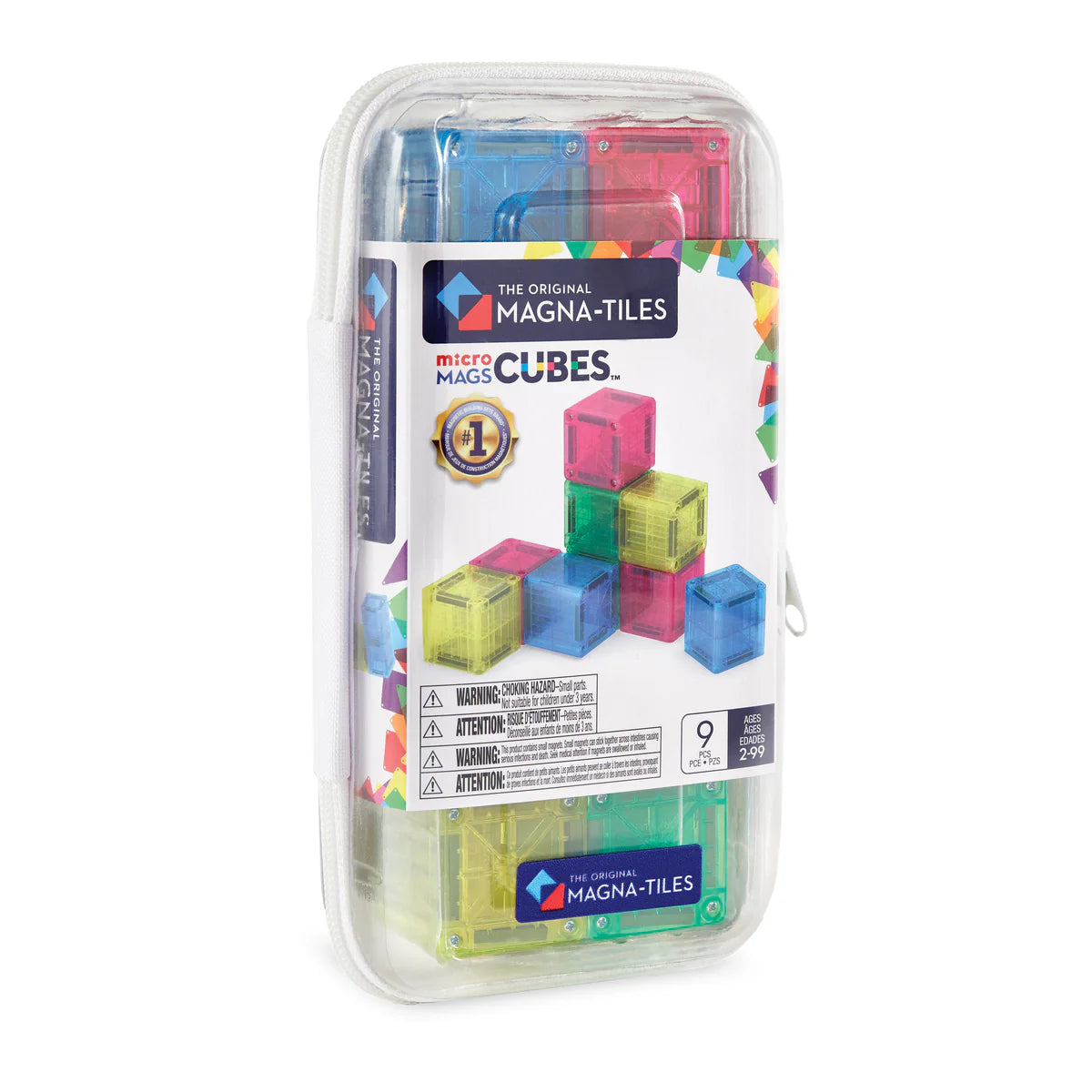 Magna-Tiles - MicroMags Cubes travelset (9st)