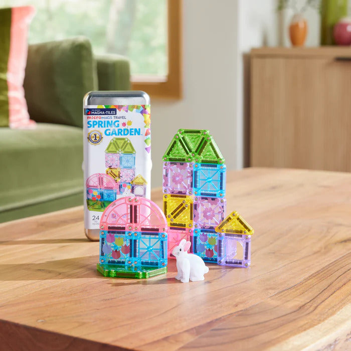 Magna-Tiles Travel - Spring Garden 24 pcs