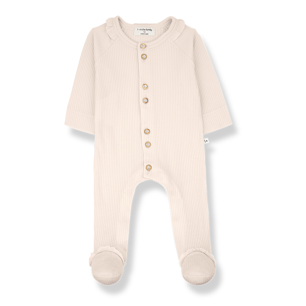 CLARETA jumpsuit w/feet
