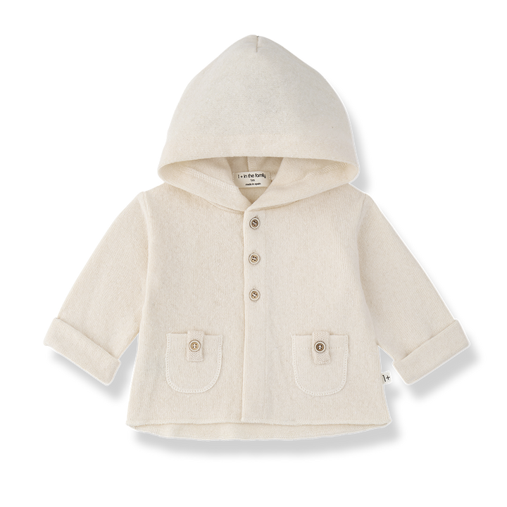 DUNKERQUE hooded cardigan