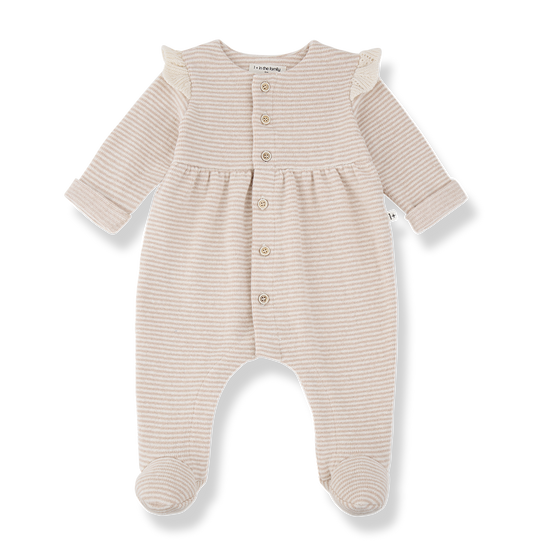 ORLEANS girly jumpsuit w/feet
