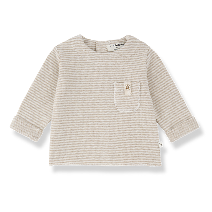 BELFORT l.sleeve pocket t-shirt
