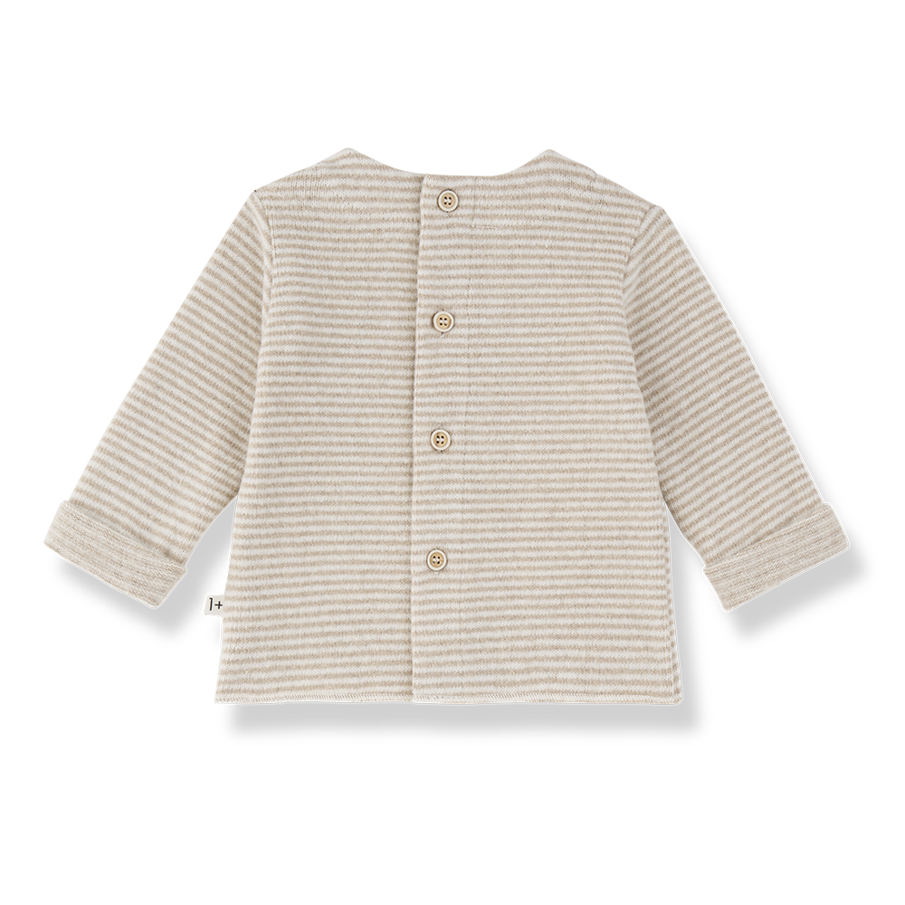 BELFORT l.sleeve pocket t-shirt