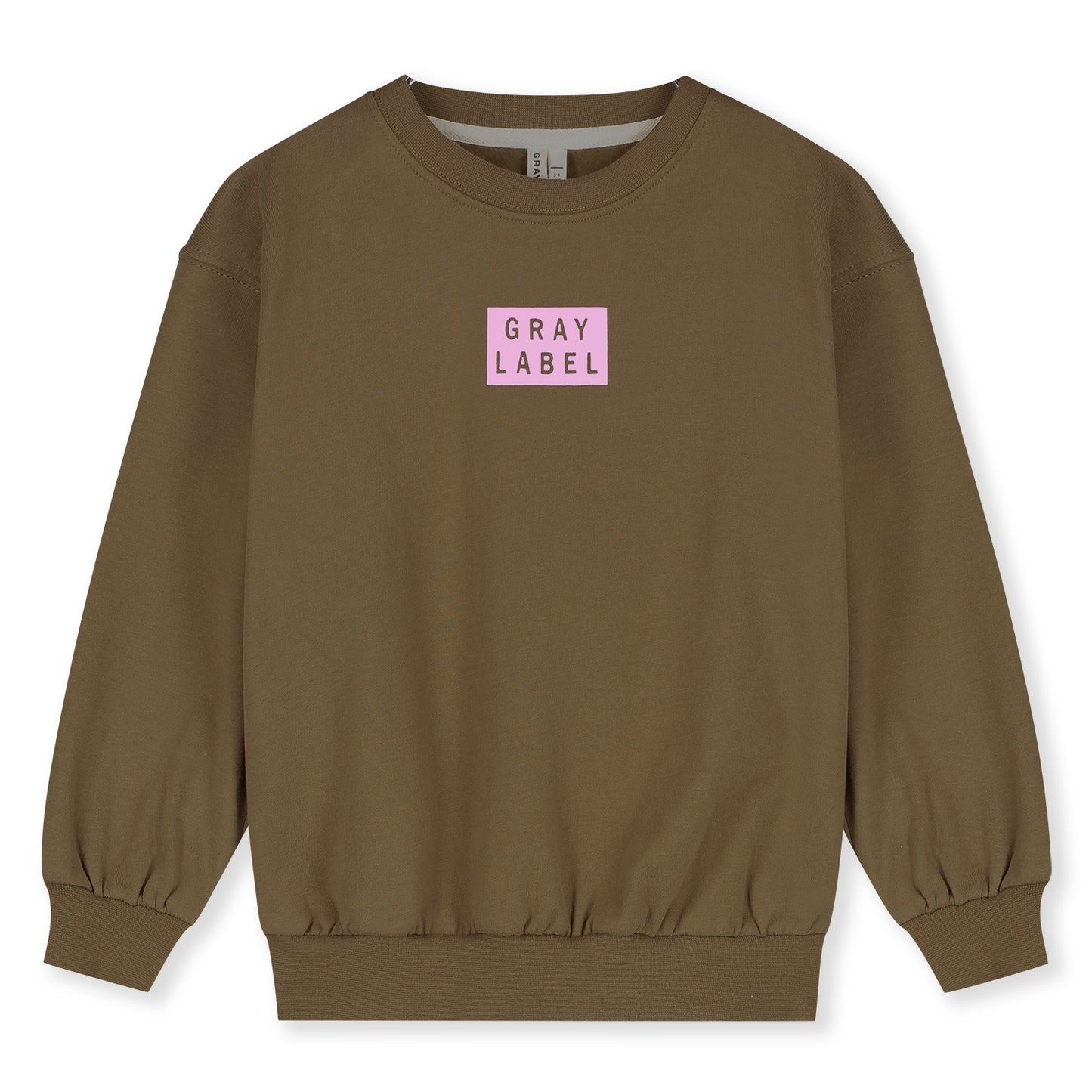 Logo Dropped Shoulder Sweater GOTS