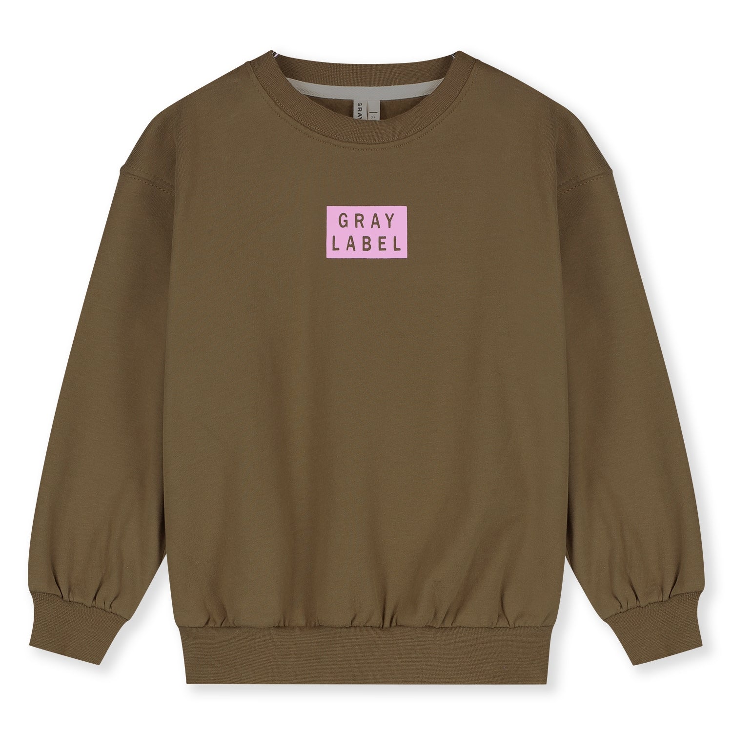 Logo Dropped Shoulder Sweater GOTS