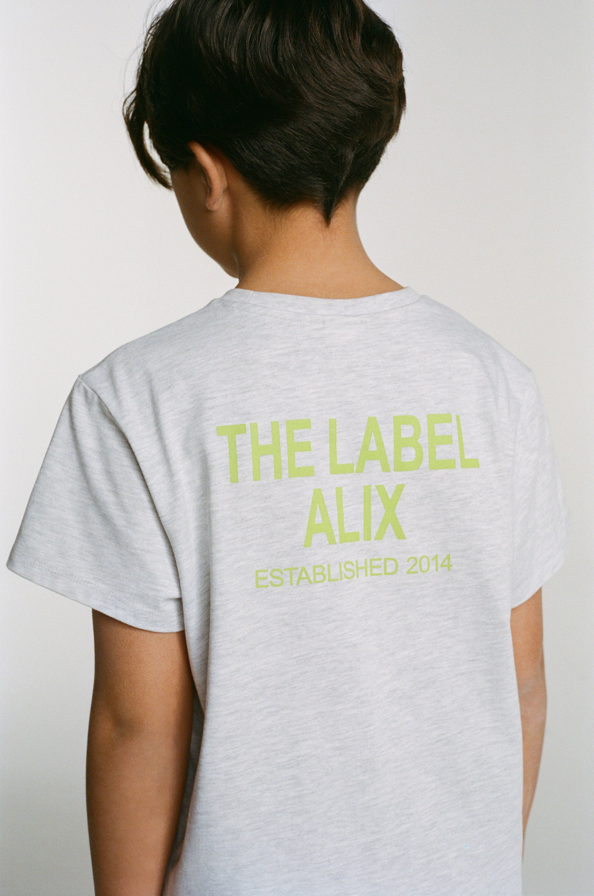 KIDS TEXT PRINT T-SHIRT